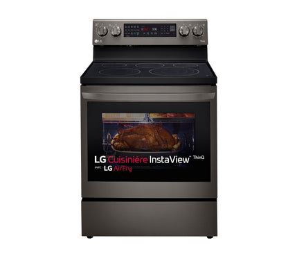 6.3 cu.ft. Air Fry InstaView ThinQ® Electric Ranges LREL6325D