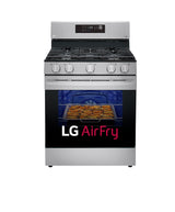 LG LRGL5823S Gas Range with Air Fry feature (French)
