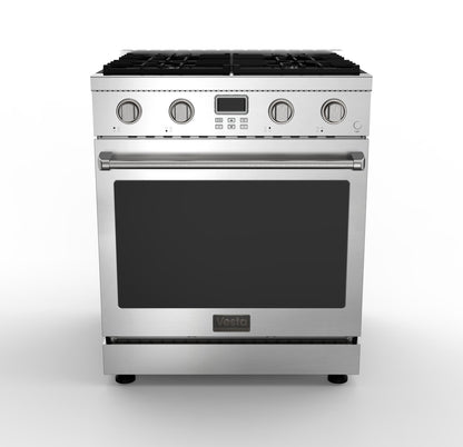 Alberta 30'' Stainless Steel Professional Freestanding Full Gas Ranges