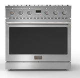 Alberta 36'' Stainless Steel Professional Freestanding Full Gas Range