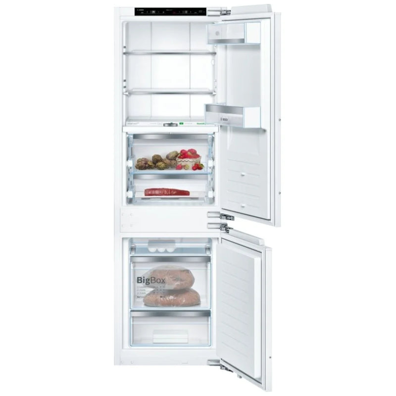 Bosch 800 Series B09IB91NSP Bottom Freezer Built In Refrigerator, 22 inch Width, Counter Depth, Custom Panel Ready, 8.3 cu. ft. Capacity, ENERGY STAR Certified, Panel Ready, Home Connect™, MultiAirFlow™, Softclose® Flat Hinge, VitaFresh®