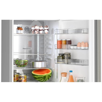 500 Series, Freestanding Bottom Freezer Refrigerator, 24'', Brushed steel anti-fingerprint B24CB50ESS