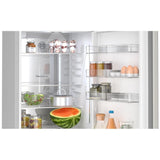 Bosch 800 Series B24CB80ESS Bottom Freezer Refrigerator, Counter Depth, Ice Dispenser (Freezer Located), ENERGY STAR Certified, 14.1 cu. ft. Capacity, Water Dispenser (Interior), Stainless Steel colour