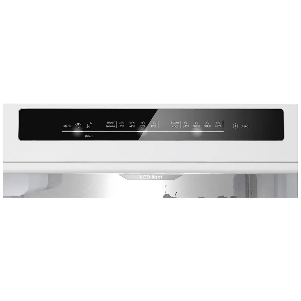 800 Series Freestanding Bottom Freezer Refrigerator, 24", Brushed steel anti-fingerprint B24CB80ESS