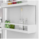Bosch B30BB130SS Built In Refrigerator, 30 inch Width, Counter Depth, 16.5 cu. ft. Capacity, Water Dispenser (Interior), Ice Dispenser (Freezer Located), ENERGY STAR Certified, Stainless Steel colour, Softclose® Flat Hinge
