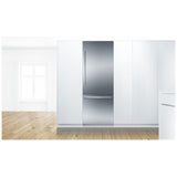Benchmark Built-in Bottom Freezer Refrigerator 30" Flat Hinge B30BB935SS