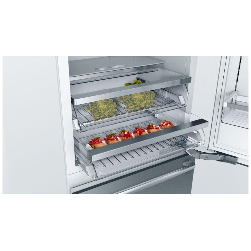 Benchmark Built-in Bottom Freezer Refrigerator 30" Flat Hinge B30BB935SS