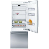Benchmark Built-in Bottom Freezer Refrigerator 30" Flat Hinge B30BB935SS