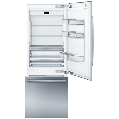 Benchmark Built-in Bottom Freezer Refrigerator 30" Flat Hinge B30BB935SS