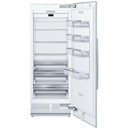 Benchmark Built-in Fridge 30'' Column Refrigerator Flat Hinge B30IR905SP