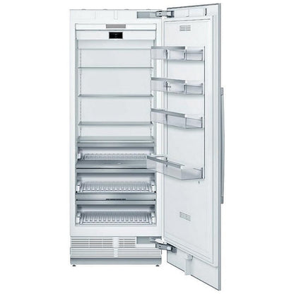 Benchmark Built-in Fridge 30'' Column Refrigerator Flat Hinge B30IR905SP