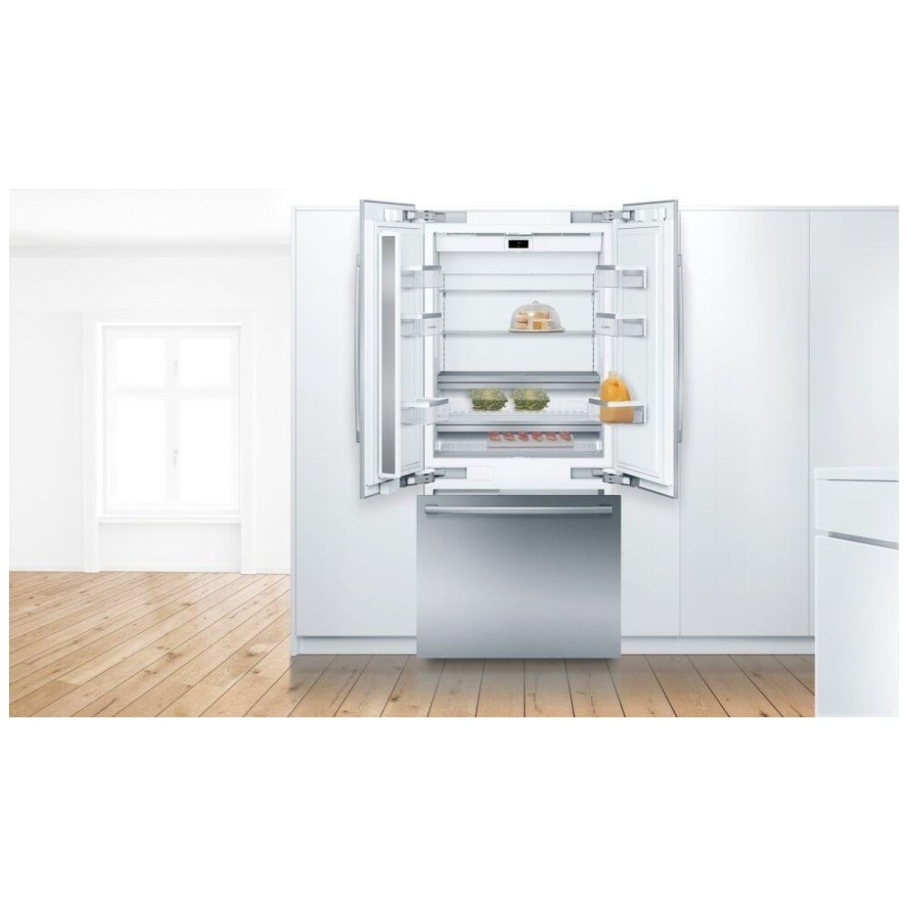 Benchmark Built-in French Refrigerator 36" Flat Hinge B36BT935NS