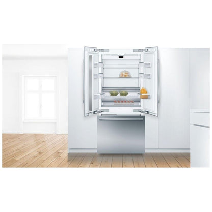 Benchmark Built-in French Refrigerator 36" Flat Hinge B36BT935NS