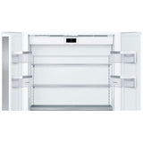 Bosch Benchmark Series B36BT935NS French Door Built In Refrigerator, 36 inch Width, Counter Depth, 19.4 cu. ft. Capacity, Ice Dispenser (Freezer Located), ENERGY STAR Certified, Stainless Steel colour