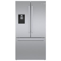 Bosch 500 Series B36CD50SNS Counter Depth French Door Refrigerator, 36 inch Width, 20.8 cu. ft. Capacity, Counter Depth, Water Dispenser (Exterior), Ice Dispenser (Thru Door), ENERGY STAR Certified, Stainless Steel colour