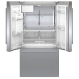Bosch 500 Series B36CD50SNS Counter Depth French Door Refrigerator, 36 inch Width, 20.8 cu. ft. Capacity, Counter Depth, Water Dispenser (Exterior), Ice Dispenser (Thru Door), ENERGY STAR Certified, Stainless Steel colour