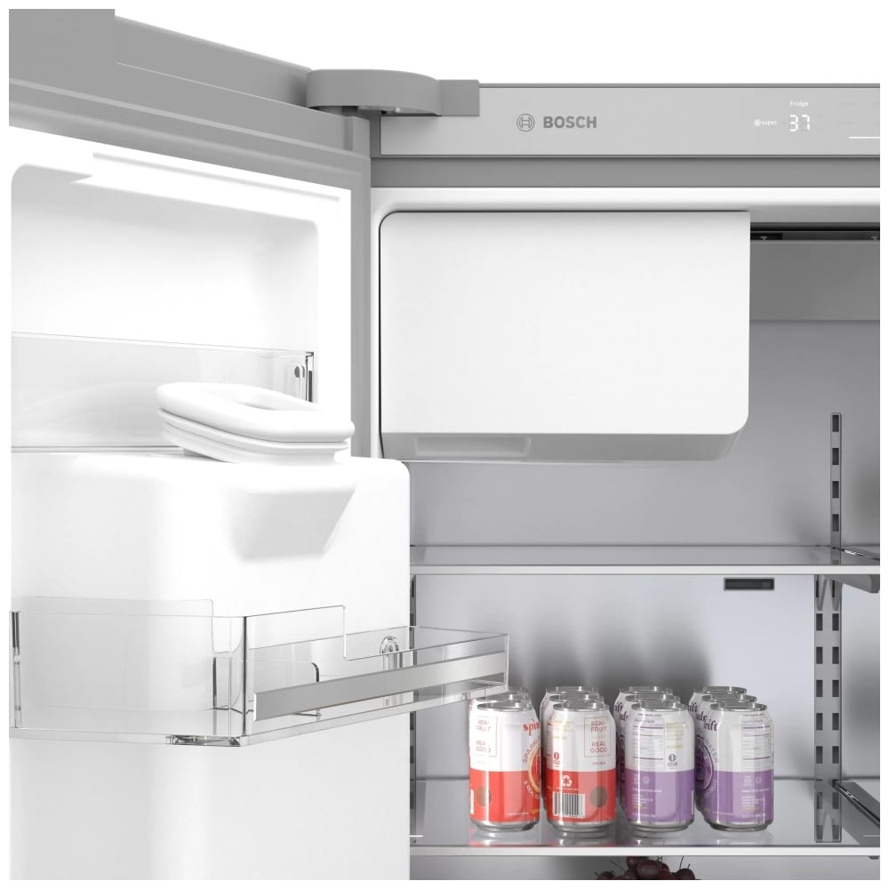 500 Series, French Door Bottom Mount, 36'', Brushed steel anti-fingerprint B36CD50SNS