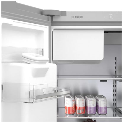 500 Series, French Door Bottom Mount, 36'', Brushed steel anti-fingerprint B36CD50SNS