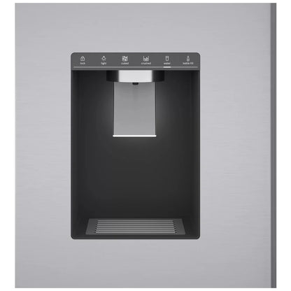 500 Series, French Door Bottom Mount, 36'', Brushed steel anti-fingerprint B36CD50SNS