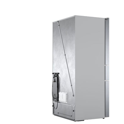 800 Series French Door Bottom Mount, 36", Brushed steel anti-fingerprint B36CL80ENS