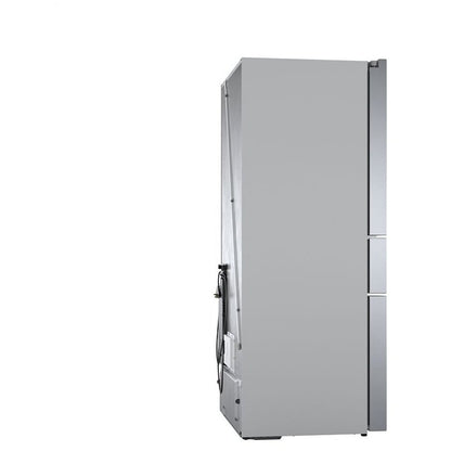 800 Series French Door Bottom Mount, 36", Brushed steel anti-fingerprint B36CL80ENS