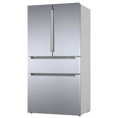 800 Series, French Door Bottom Mount, 36'', Brushed steel anti-fingerprint B36CL80ENS