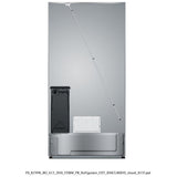 Bosch 800 Series B36CL80ENS French Door Refrigerator, 36 inch Width, 21 cu. ft. Capacity, Counter Depth, Water Dispenser (Interior), Ice Dispenser (Freezer Located), ENERGY STAR Certified, Stainless Steel colour