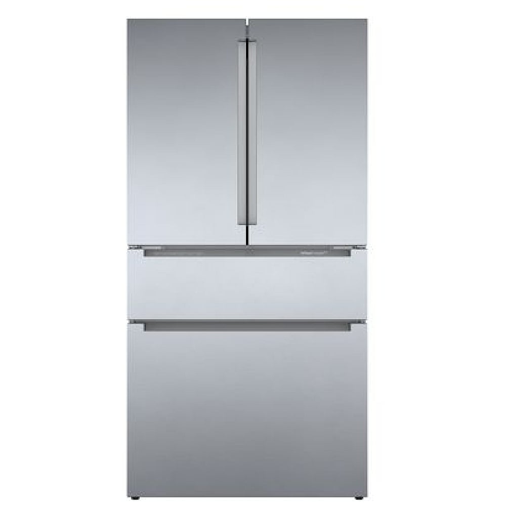 Bosch 800 Series B36CL80ENS French Door Refrigerator, 36 inch Width, 21 cu. ft. Capacity, Counter Depth, Water Dispenser (Interior), Ice Dispenser (Freezer Located), ENERGY STAR Certified, Stainless Steel colour