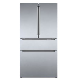 Bosch 800 Series B36CL80ENS French Door Refrigerator, 36 inch Width, 21 cu. ft. Capacity, Counter Depth, Water Dispenser (Interior), Ice Dispenser (Freezer Located), ENERGY STAR Certified, Stainless Steel colour