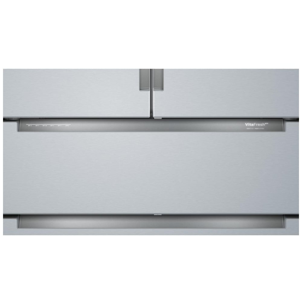 800 Series French Door Bottom Mount, 36", Brushed steel anti-fingerprint B36CL80ENS