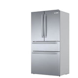 Bosch 800 Series B36CL80SNS French Door Refrigerator, 36 inch Width, 21 cu. ft. Capacity, Counter Depth, Water Dispenser (Interior), Ice Dispenser (Freezer Located), ENERGY STAR Certified, Stainless Steel colour