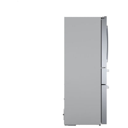 800 Series French Door Bottom Mount, 36", Brushed steel anti-fingerprint B36CL80SNS