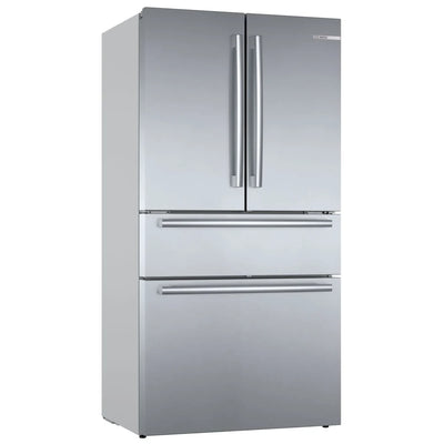 800 Series, French Door Bottom Mount, 36'', Brushed steel anti-fingerprint B36CL80SNS
