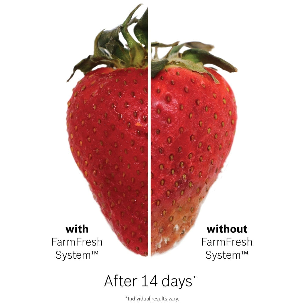 800 Series French Door Bottom Mount, 36", Brushed steel anti-fingerprint B36CL80SNS