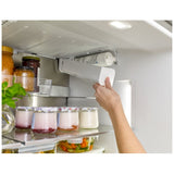 Bosch 800 Series B36CL80SNS French Door Refrigerator, 36 inch Width, 21 cu. ft. Capacity, Counter Depth, Water Dispenser (Interior), Ice Dispenser (Freezer Located), ENERGY STAR Certified, Stainless Steel colour