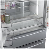 Bosch 800 Series B36CL80SNS French Door Refrigerator, 36 inch Width, 21 cu. ft. Capacity, Counter Depth, Water Dispenser (Interior), Ice Dispenser (Freezer Located), ENERGY STAR Certified, Stainless Steel colour