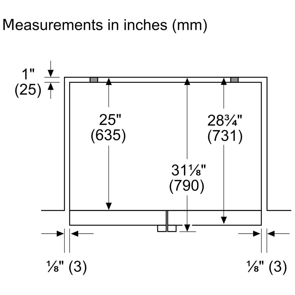 800 Series French Door Bottom Mount, 36", Brushed steel anti-fingerprint B36CL80SNS