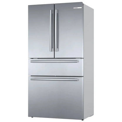 800 Series, French Door Bottom Mount, 36'', Brushed steel anti-fingerprint B36CL80SNS