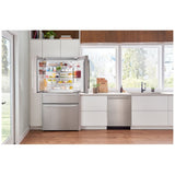 Bosch 800 Series B36CL80SNS French Door Refrigerator, 36 inch Width, 21 cu. ft. Capacity, Counter Depth, Water Dispenser (Interior), Ice Dispenser (Freezer Located), ENERGY STAR Certified, Stainless Steel colour