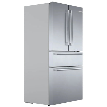 800 Series, French Door Bottom Mount, 36'', Brushed steel anti-fingerprint B36CL80SNS