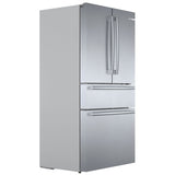 Bosch 800 Series B36CL80SNS French Door Refrigerator, 36 inch Width, 21 cu. ft. Capacity, Counter Depth, Water Dispenser (Interior), Ice Dispenser (Freezer Located), ENERGY STAR Certified, Stainless Steel colour