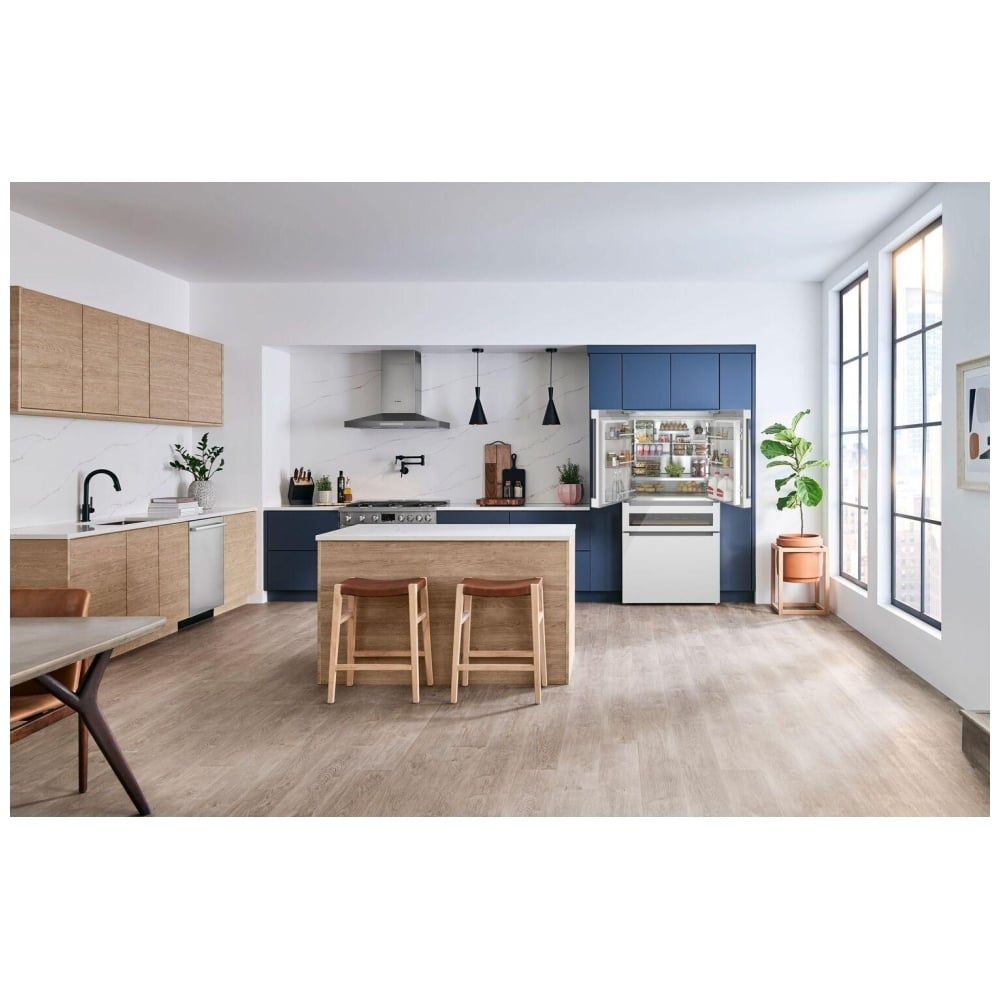 Bosch 800 Series B36CL81ENW Counter Depth French Door Refrigerator, 36 inch Width, ENERGY STAR Certified, 20.5 cu. ft. Capacity, Stainless Steel