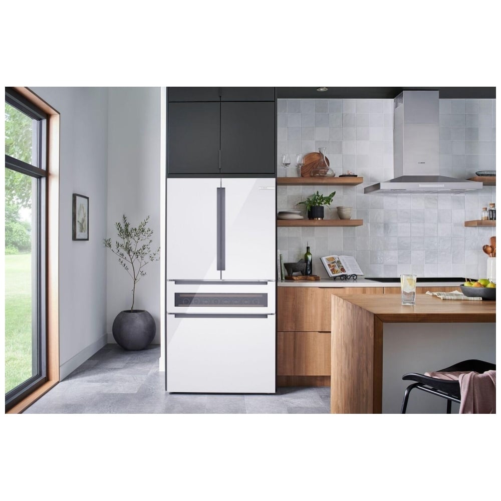 Bosch 800 Series B36CL81ENW Counter Depth French Door Refrigerator, 36 inch Width, ENERGY STAR Certified, 20.5 cu. ft. Capacity, Stainless Steel