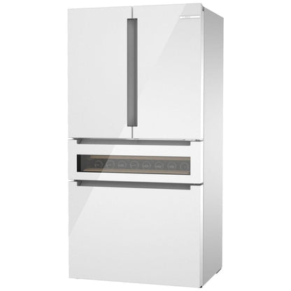 Bosch 800 Series B36CL81ENW Counter Depth French Door Refrigerator, 36 inch Width, ENERGY STAR Certified, 20.5 cu. ft. Capacity, Stainless Steel