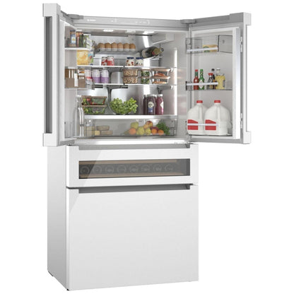 Bosch 800 Series B36CL81ENW Counter Depth French Door Refrigerator, 36 inch Width, ENERGY STAR Certified, 20.5 cu. ft. Capacity, Stainless Steel