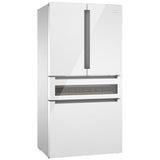 Bosch 800 Series B36CL81ENW Counter Depth French Door Refrigerator, 36 inch Width, 20.5 cu. ft. Capacity, Counter Depth, Water Dispenser (Interior), Ice Dispenser (Freezer Located), ENERGY STAR Certified, White colour