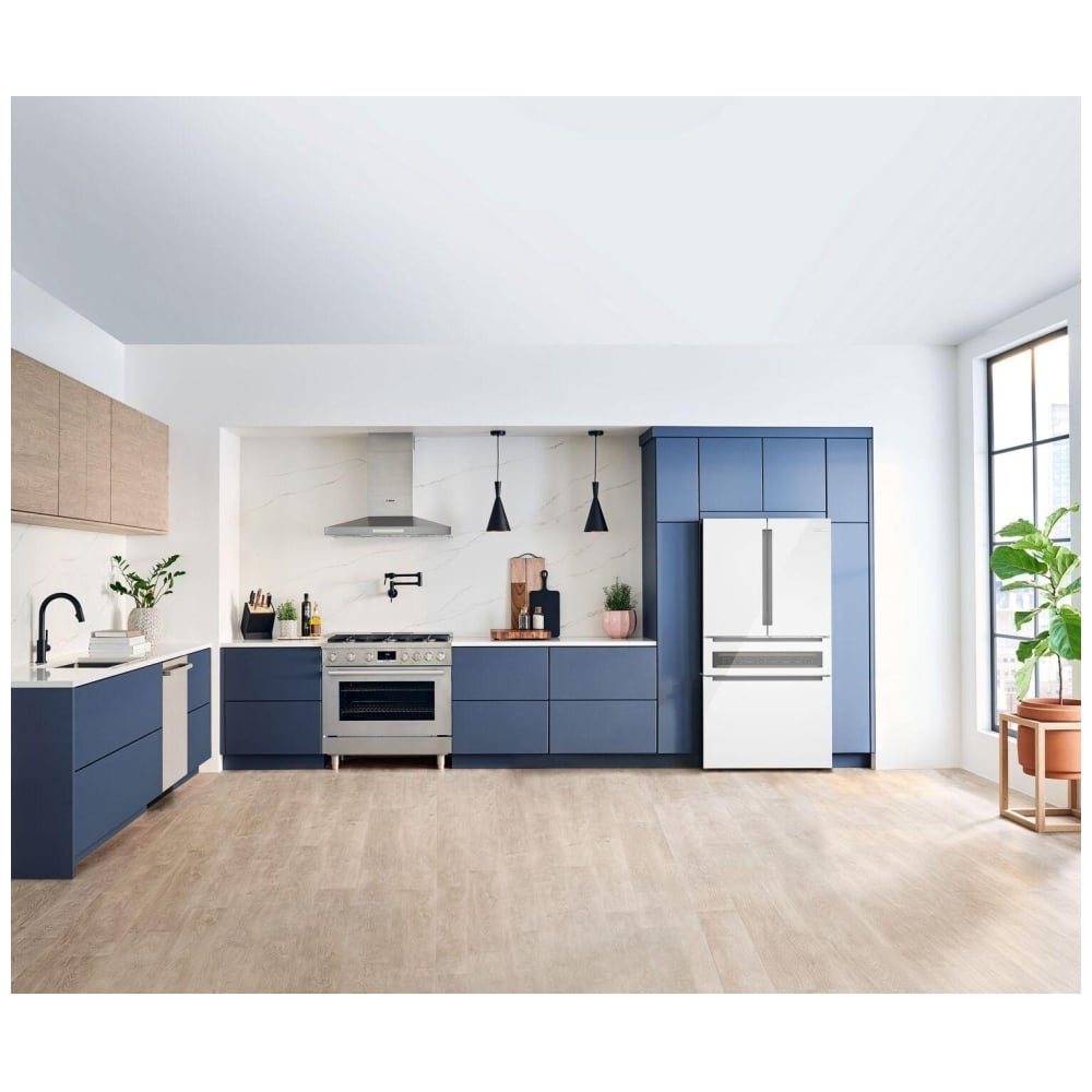 Bosch 800 Series B36CL81ENW Counter Depth French Door Refrigerator, 36 inch Width, ENERGY STAR Certified, 20.5 cu. ft. Capacity, Stainless Steel