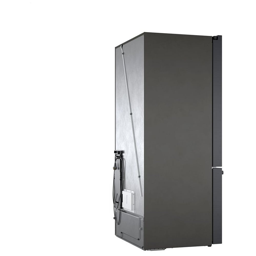 800 Series, French Door Bottom Mount, 36'', Brushed black steel anti-fingerprint B36CT80SNB