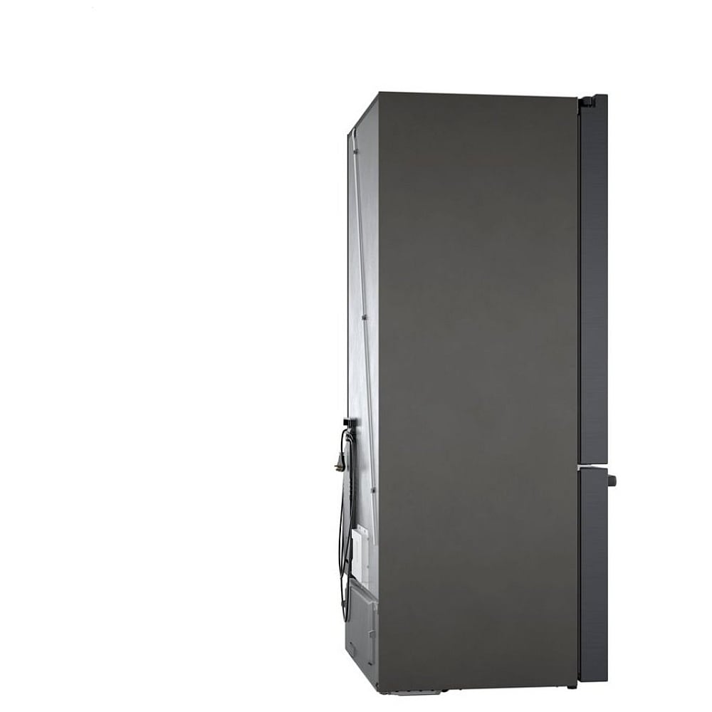 800 Series, French Door Bottom Mount, 36'', Brushed black steel anti-fingerprint B36CT80SNB