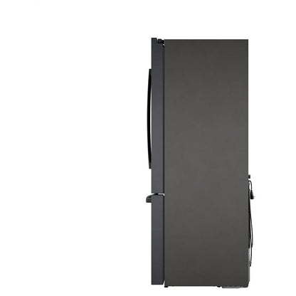 800 Series, French Door Bottom Mount, 36'', Brushed black steel anti-fingerprint B36CT80SNB